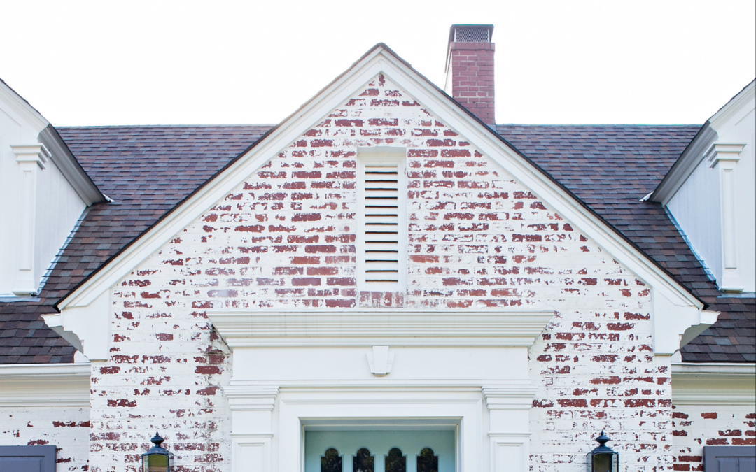 close up of a roof
