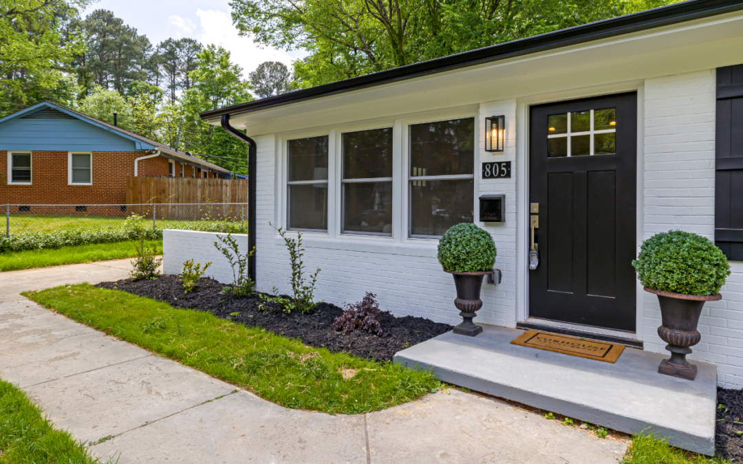 Exterior of a house