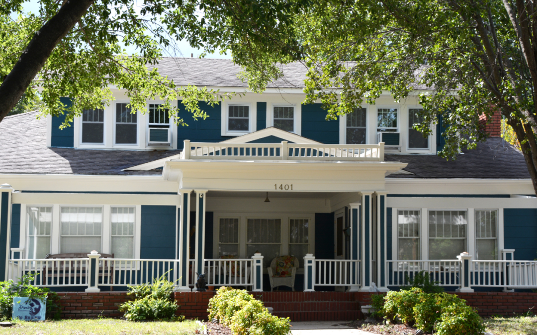 Exterior of a house